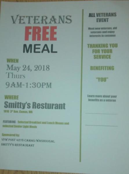 Free meal